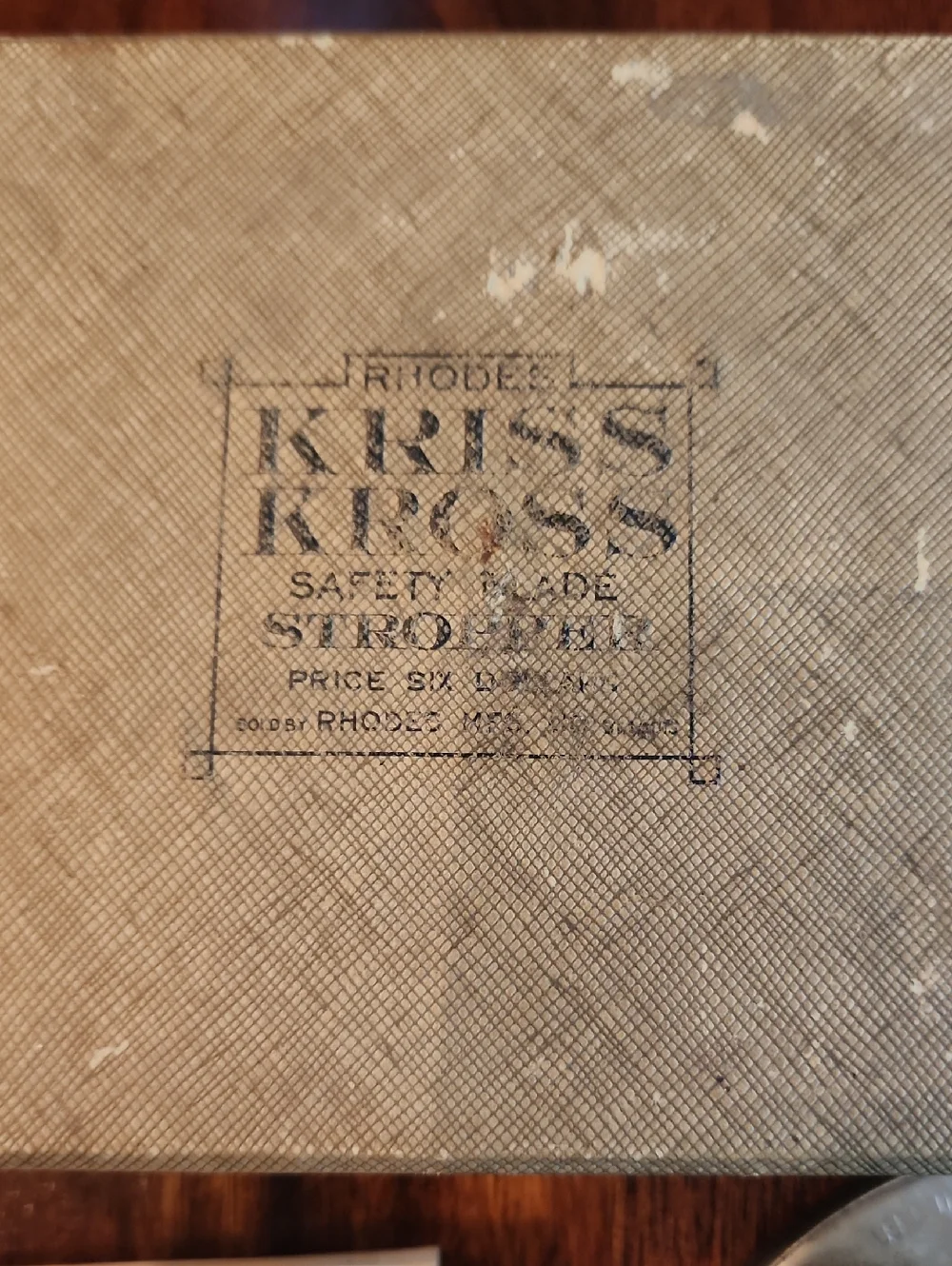 Kriss Kross Vintage Stropper and Razor Stropper In Original Box With Inserts